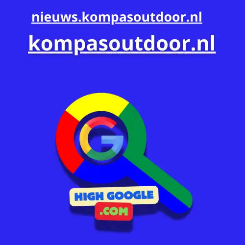 Google zoeklogo op Backlink Kompas Outdoor ervaringspagina